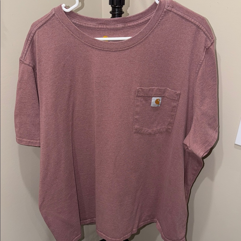 Carhartt Dusty Rose Pocket Tee